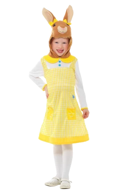 Smiffys Girls Peter Rabbit Cottontail Costume