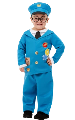 Smiffys Kids Costumes Kids Postman Pat Costume