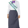 Smiffys All Themes Girls Victorian Suffragette Costume