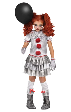 Palmer All Themes Girls IT Pennywise Costume