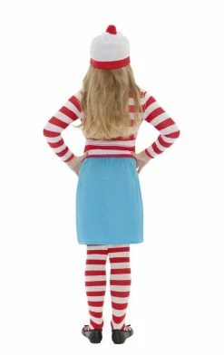 Smiffys All Themes Girls Wenda Wheres Wally Costume 7 Smiffys All Themes Girls Wenda Wheres Wally Costume