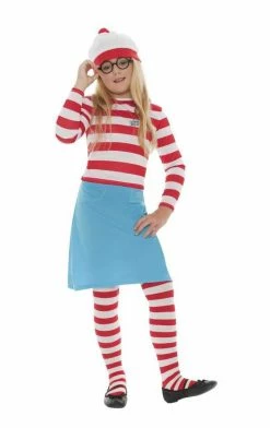 Smiffys All Themes Girls Wenda Wheres Wally Costume
