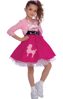 Rubies Child 50s Girl Costume All Themes