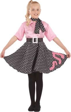 Fun Shack Child 50s Poodle Hop Costume All Themes