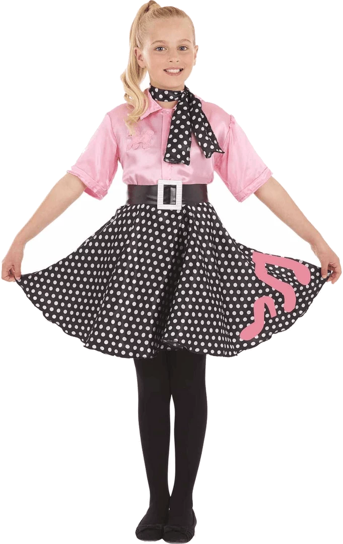 Fun Shack Child 50s Poodle Hop Costume All Themes 3 Fun Shack Child 50s Poodle Hop Costume All Themes