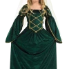 Fun Shack Child Green Tudor Dress Costume All Themes