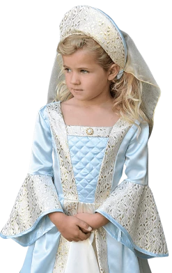 Amscan All Themes Kids Tudor Girl Costume
