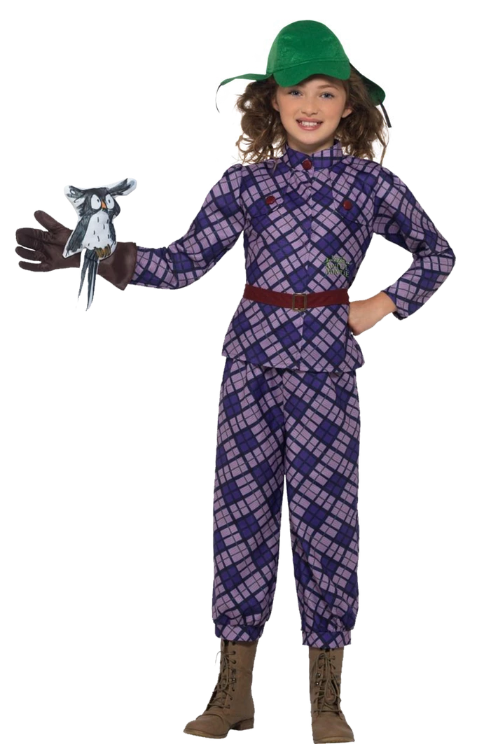 Smiffys Kids David Walliams Awful Auntie Costume 3 Smiffys Kids David Walliams Awful Auntie Costume