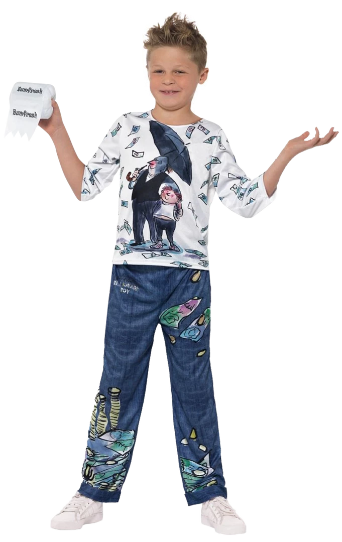 Smiffys All Themes Kids Billionaire Boy Costume 3 Smiffys All Themes Kids Billionaire Boy Costume