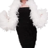 Generic All Themes Deluxe White Feather Boa