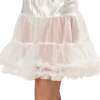 California Costumes All Themes Tulle Petticoat WHITE
