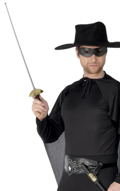Smiffys Latin Bandit Eyefacepiece And Sword All Themes