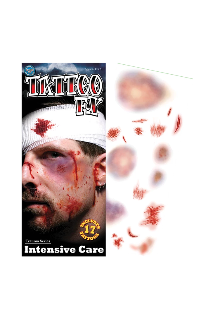Tinsley Transfers All Themes Intensive Care Temporary Tattoos Accessory 3 Tinsley Transfers All Themes Intensive Care Temporary Tattoos Accessory