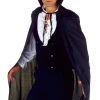 Underwraps All Themes Black High Collar Vampire Cape 2 Underwraps All Themes Black High Collar Vampire Cape