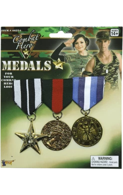 Bristol Novelty Combat Hero Medals