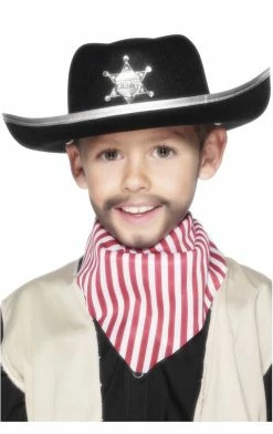 Smiffys Kids Sheriff Hat Accessory Kids Costumes