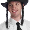 Forum Novelties Rabbi Hat With Payes All Themes