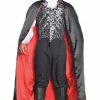 Generic Halloween Mens Satin Vampire Cape