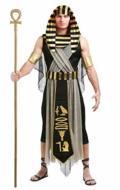 California Costumes Gold Egyptian Staff All Themes