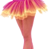 Smiffys All Themes Adult Neon Multicoloured TuTu