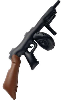 Smiffys Inflatable Tommy Gun Accessory