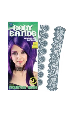Tinsley Transfers Lace Body Band Temporary Tattoo