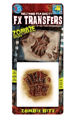 Tinsley Transfers Bloody Zombie Bite FX Transfer