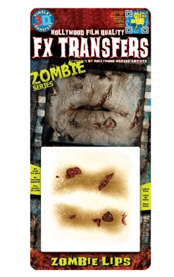 Tinsley Transfers All Themes Zombie Scabby Lips FX Transfer