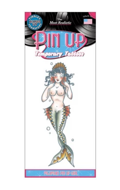 Tinsley Transfers Mermaid Pin Up Tattoo Transfer All Themes