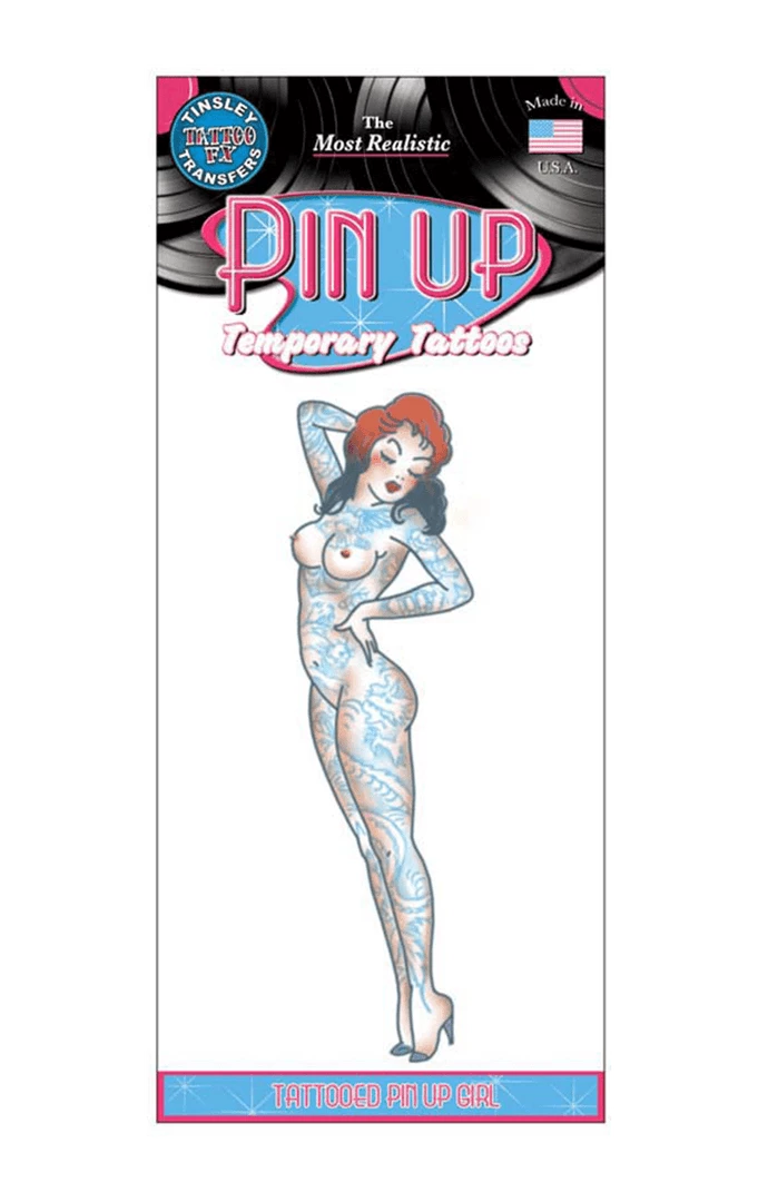 Tinsley Transfers Tattooed Pin Up Girl Transfer All Themes 3 Tinsley Transfers Tattooed Pin Up Girl Transfer All Themes
