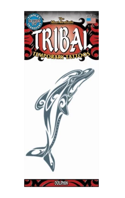 Tinsley Transfers Dolphin Tribal Tattoo Transfer All Themes