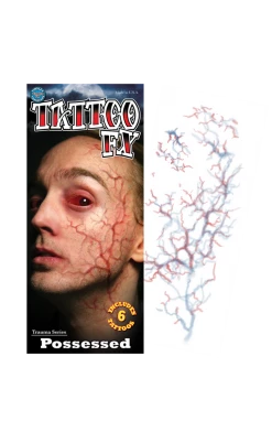 Tinsley Transfers All Themes Possessed Trauma Halloween Tattoo