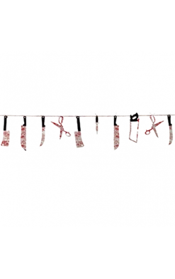 Amscan All Themes Bloody Weapon Garland Bunting