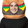 Rasta Imposta Cheeseburger Novelty Headpiece Accessory