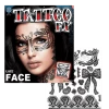 Tinsley Transfers Lace Masquerade Face Tattoo Transfer All Themes