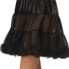 California Costumes Tulle Ruffled Petticoat BLACK All Themes