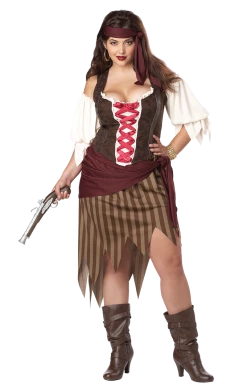California Costumes Womens Plus Size Buccaneer Beauty Pirate Costume All Themes