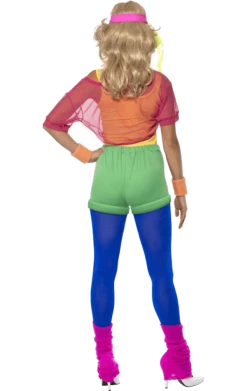 Smiffys 80s Let's Get Physical Costume 7 Smiffys 80s Let's Get Physical Costume