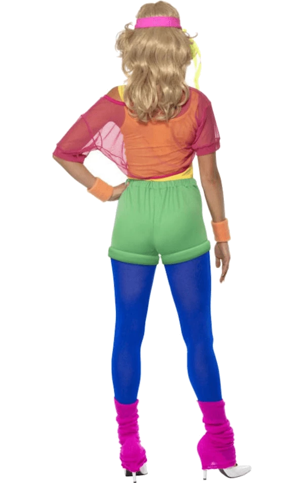 Smiffys 80s Let's Get Physical Costume 5 Smiffys 80s Let's Get Physical Costume