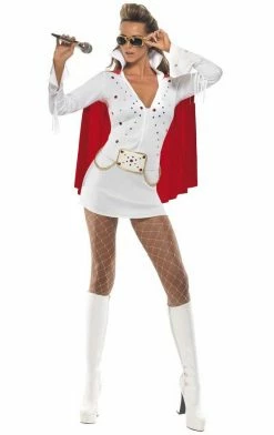 Smiffys All Themes Fever Elvis Dress And Cape