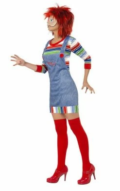 Smiffys All Themes Adult Miss Chucky Halloween Costume