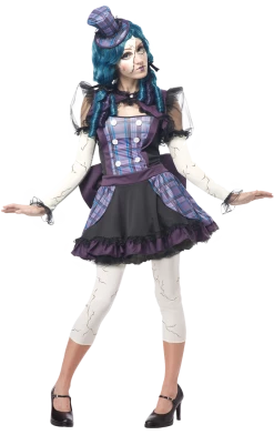 California Costumes Adult Broken Doll Halloween Costume