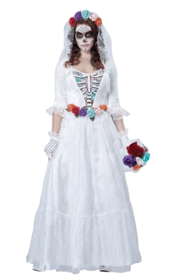 California Costumes Womens Bridal Bones Costume All Themes