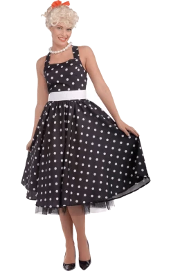 Dreamgirl All Themes 50s Polka Dot Cutie Costume