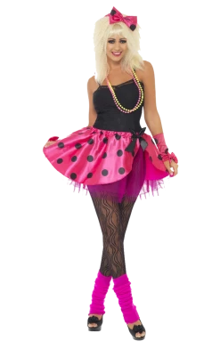 Smiffys All Themes 80s Tutu Instant Kit Costume