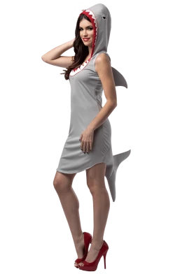 Rasta Imposta Ladies Shark Dress Costume