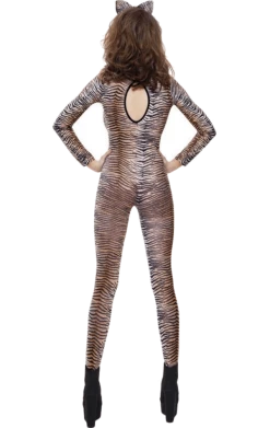 Smiffys All Themes Tiger Bodysuit