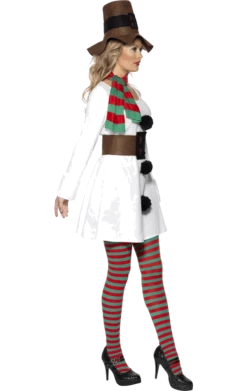 Smiffys All Themes Adult Miss Snowman Costume