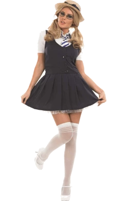Fun Shack All Themes Adult School Girl Tutu Dress