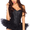 Leg Avenue Sequin Corset Accessory Womens Costumes